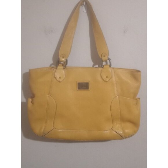 Cole Haan Handbags - Beautiful Cole Haan Tan Brown Soft Leather Shoulder Handbag w/Double Handles